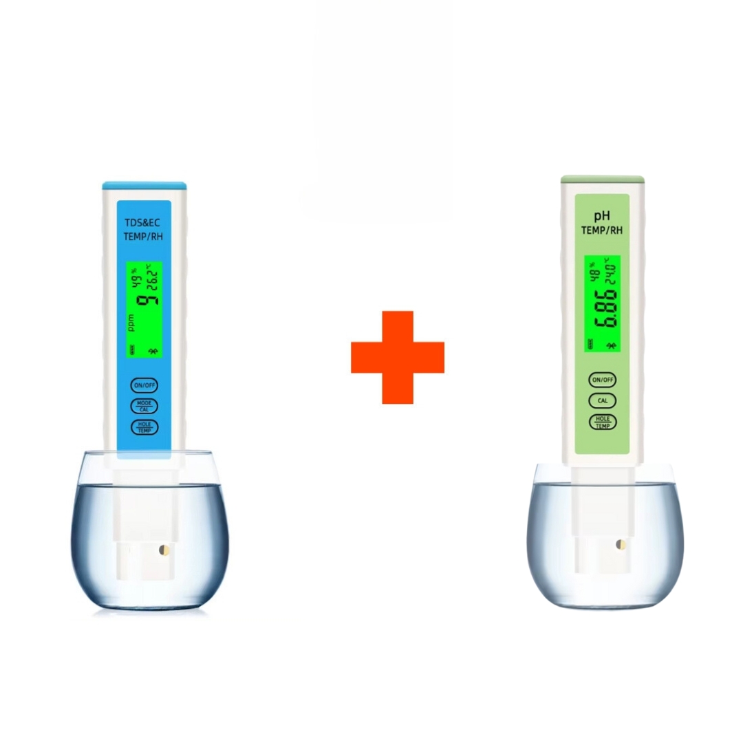 EC en pH-meter Vloeistoffen met Bluetooth