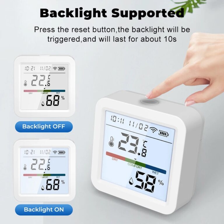 WiFi sensor temperature and humidity with Tuya Smart Life APP - Plant ...