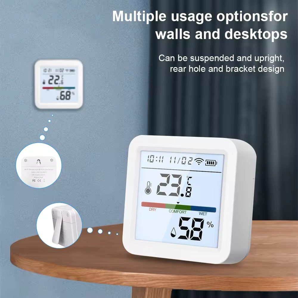 WiFi sensor temperature and humidity with Tuya Smart Life APP - Plant ...
