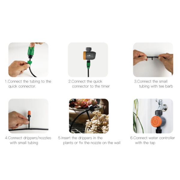 Irrigatiekit voor tuin