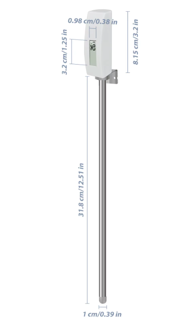 Slimme bodemtemperatuur sensor met WiFi