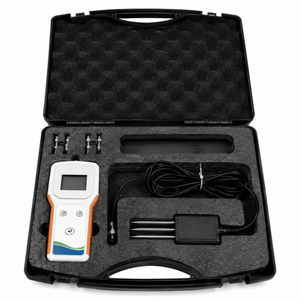 foto 3 Bodemvochtmeter 3-in-1 Pro – Vocht, EC & Temperatuur met Datalogger