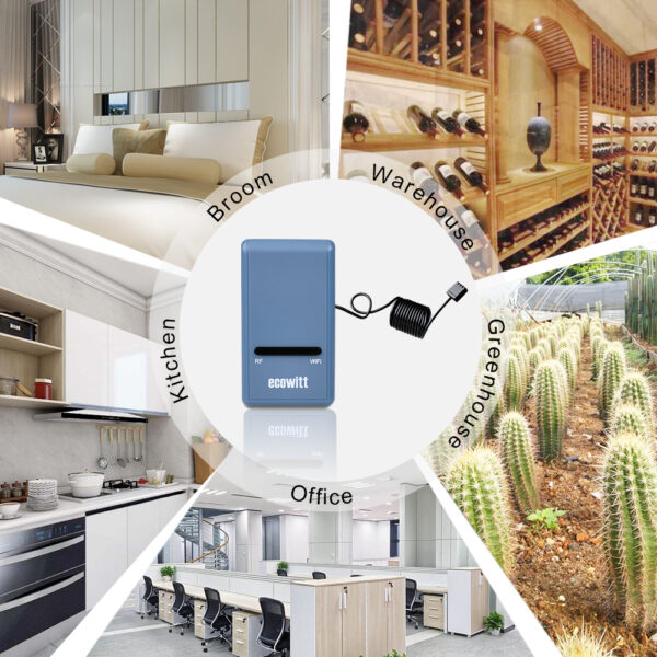 Ecowitt Gateway GW1100 – basisstation voor Ecowitt sensoren